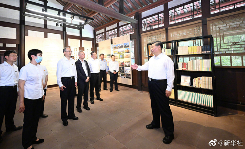 习近平在四川眉山市考察调研「相关图片」