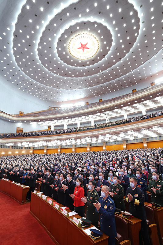 十四届全国人大一次会议在北京闭幕「相关图片」
