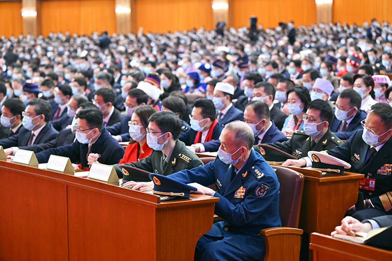 十四届全国人大一次会议在北京闭幕「相关图片」